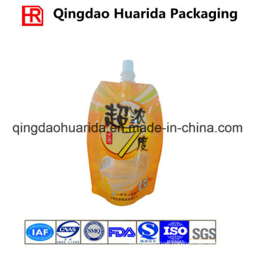 Customized Packaging Bag, Stand up Pouch with Spout for Beverage